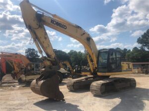Kobelco sk295 kotrógép bontás