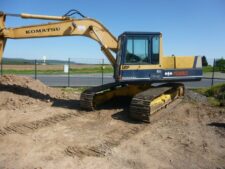 Komatsu PC180LC bontott alkatrészek