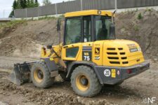 Komatsu WA75 alkatrészek – motor, kerékagy, differenciálmű, tengely