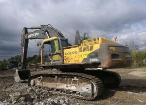 Volvo ec460blc bontás – alkatrészek és komponensek elérhetők