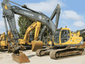 Volvo ec240 kotrógép bontása