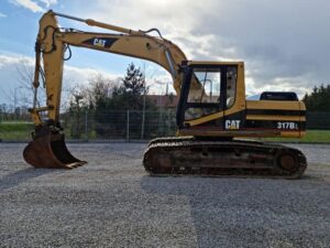 Caterpillar 317bl kotrógép bontott alkatrészek