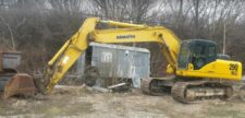 Komatsu PC290NLC kotrógép bontás
