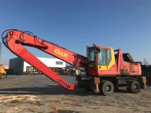O&k mh 65 kotrógép bontás