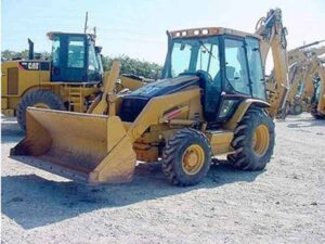 Caterpillar 430d kotrógép bontás – alkatrészek