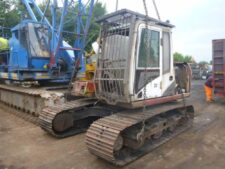 Caterpillar 312C kotrógép bontás – alváz és kabin