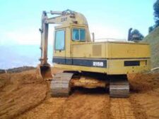 Caterpillar 215B kotrógép bontás