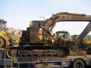 Caterpillar 314c kotrógép bontott alkatrészek – használt állapot