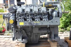 Liebherr d 9408 motor liebherr r974 kotrógéphez – bontott alkatrész