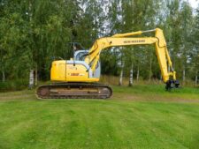New Holland E135 kotrógép – bontás