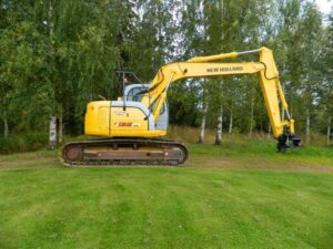 New holland e135 kotrógép – bontás