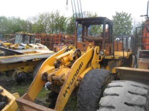 Hyundai hl770-7 buldózer alkatrész bontás