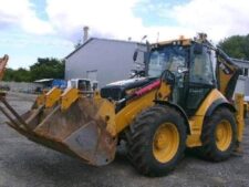Caterpillar 434E kotrógép bontása