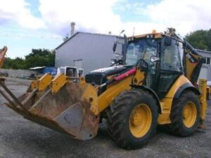 Caterpillar 434e kotrógép bontása