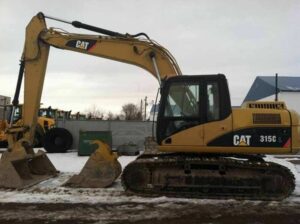 Caterpillar 315c kotrógép bontott alkatrészek