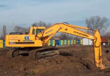 Hyundai R210LC-7 kotrógép bontásra