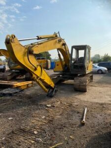 Jcb js130-13 kotrógép bontás – kar és kabin