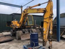 JCB JS145W kotrógép bontott alkatrészek – valós fotó