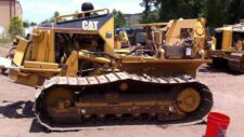 Caterpillar buldózerek bontása – Alkatrészek és komponensek