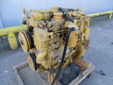 Caterpillar C4.4 ACERT motor Építőgép alkatrész – bontott állapotban