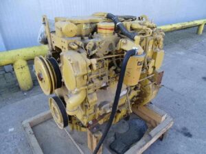 Caterpillar c4. 4 acert motor építőgép alkatrész – bontott állapotban