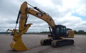 Caterpillar 336e kotrógép bontásra