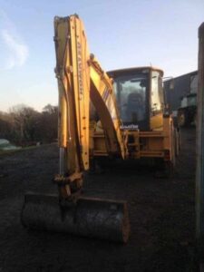 Komatsu wb93r bontott építőgép alkatrész