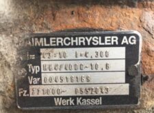 Mercedes HL6/40DC-10,6 differenciálmű I=6,300