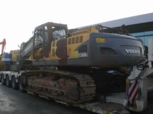 Volvo ec360blc kotrógép bontásra