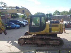 Komatsu pc210l lánctalpas kotrógép