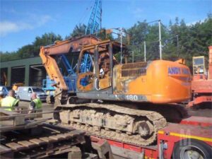 Hitachi zx180 lc-3 lánctalpas kotrógép