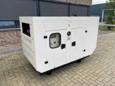 Perkins 22 kVA új generátor garanciával, csendes, 2021-es évjárat