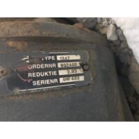 DAF 1347 differenciálmű, áttétel 2.93, cikkszám 802402, sorozat 4MF 433