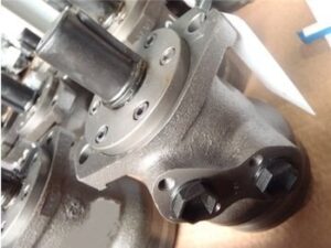 Fluckiger hydraulik mpr100sn hidromotor case gépekhez