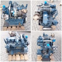 Kubota V3800 3,8L dízel motor, 4 henger, teljesen felújított