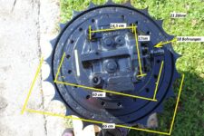 Végáttétel Komatsu PC 240 LC kotrógéphez