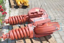 Vezetőgörgő Liebherr R912-hez – Speciális méretek