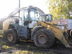 Liebherr l544 homlokrakodó bontásra