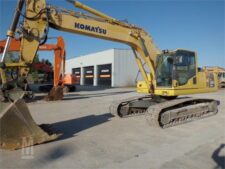 Komatsu PC240N LC-8 kotrógép bontás
