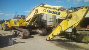 Komatsu pc340-7 kotrógép bontás