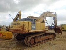 Komatsu PC340 LC-7 kotrógép bontás