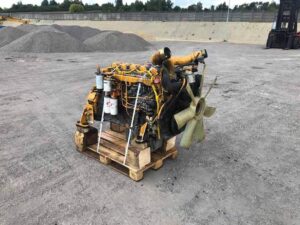 Komatsu saa4d107 használt motor