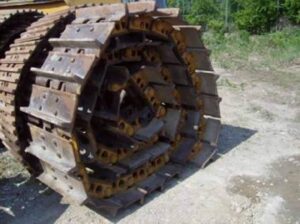 Futólánc caterpillar d7e, használt