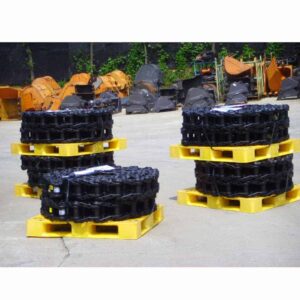 Futólánc jcb, komatsu, caterpillar kotrógépekhez – heavy-duty alkatrészek