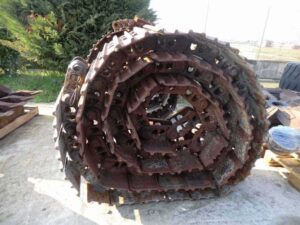 Használt lánc és talp fiat-hitachi ex215 lánctalpas géphez