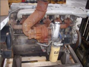 Motor caterpillar 3056e használt, felújított eredeti alkatrészekkel