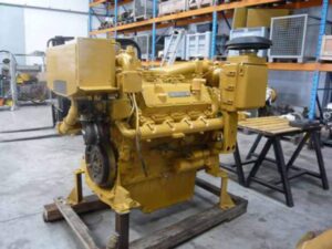 Caterpillar 3408 c motor – jó működési állapotban