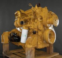 Felújított Caterpillar motor homlokrakodóhoz