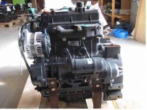 Cummins 3a 17-g1 motor – elölnézet