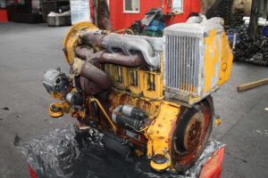 Deutz 6 hengeres soros motor, használt
